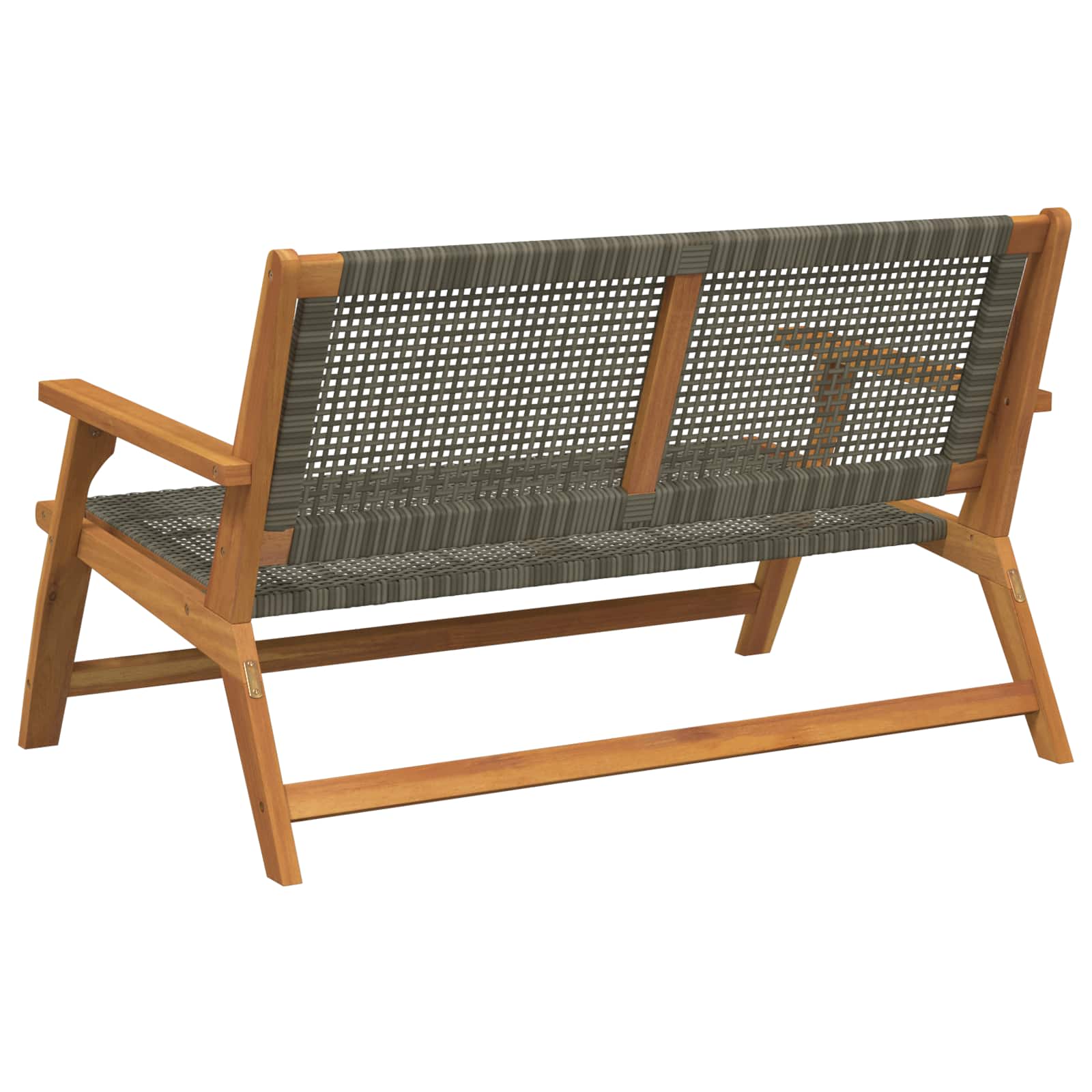 gartenmöbel Grau 122 x 78 x 73 cm Massivholz Akazie