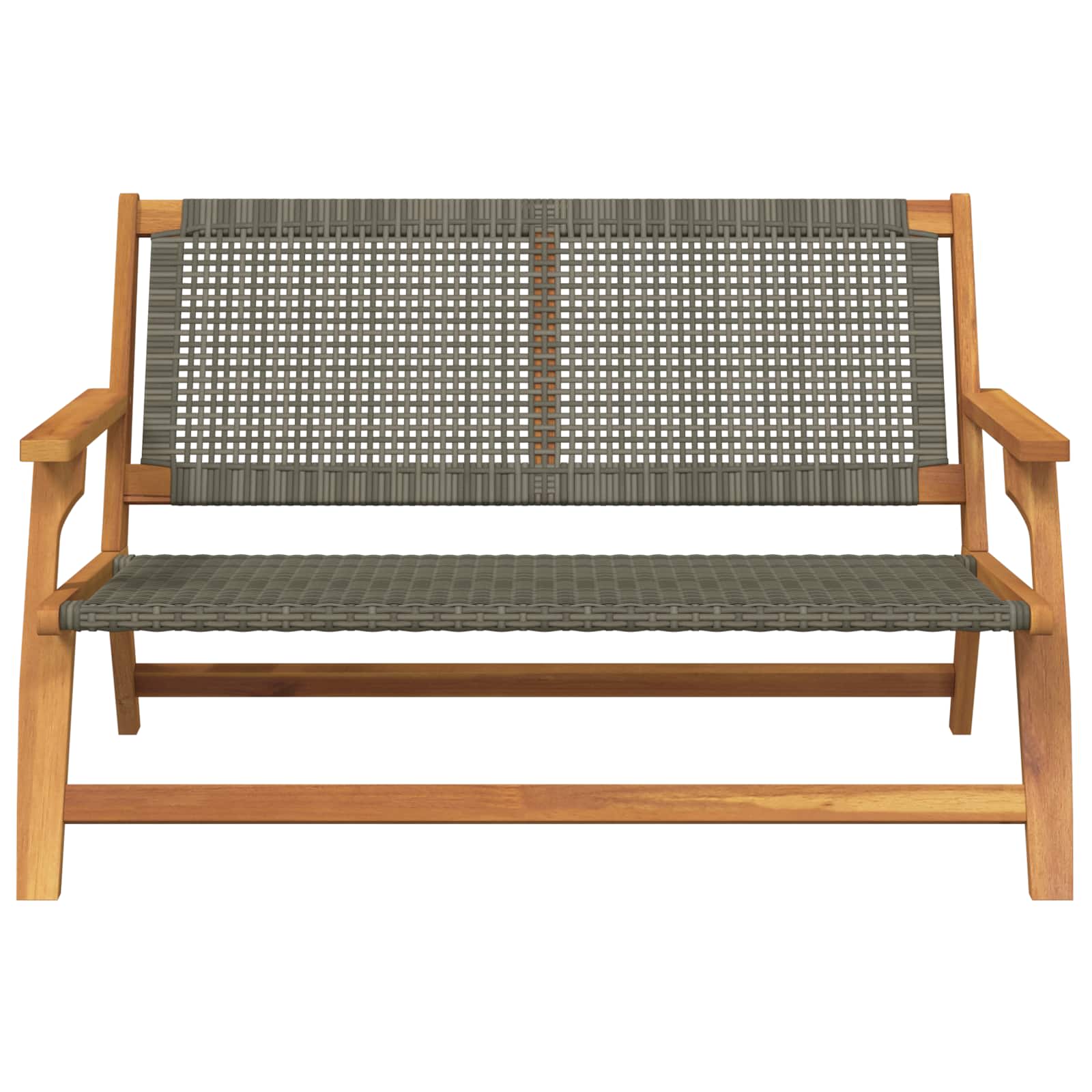 gartenmöbel Grau 122 x 78 x 73 cm Massivholz Akazie