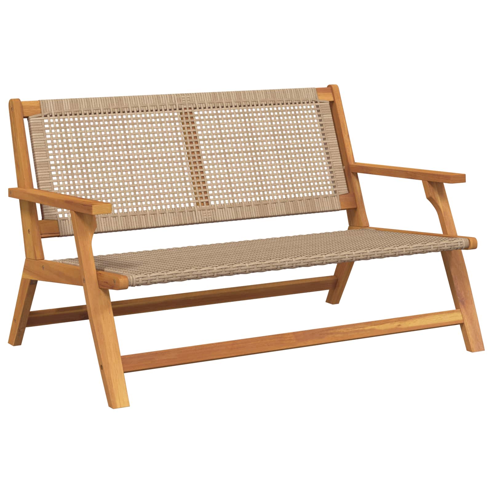 gartenmöbel Beige 122 x 78 x 73 cm Massivholz Akazie