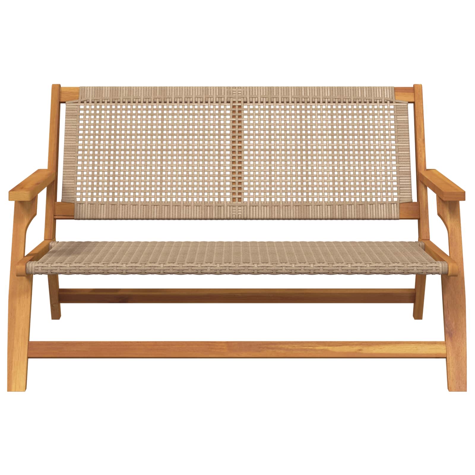 gartenmöbel Beige 122 x 78 x 73 cm Massivholz Akazie