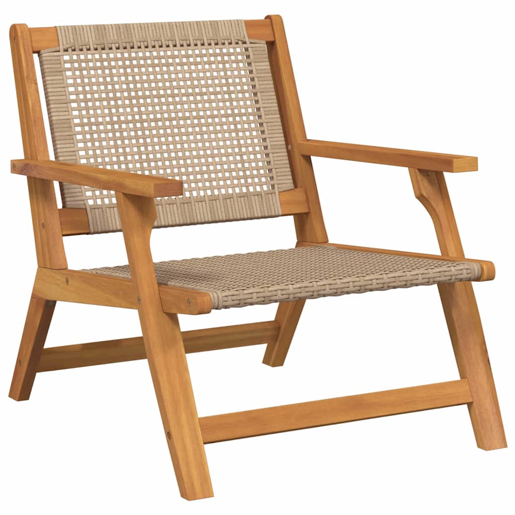 gartenmöbel 2 pcs Beige 67 x 78 x 73 cm Massivholz Akazie