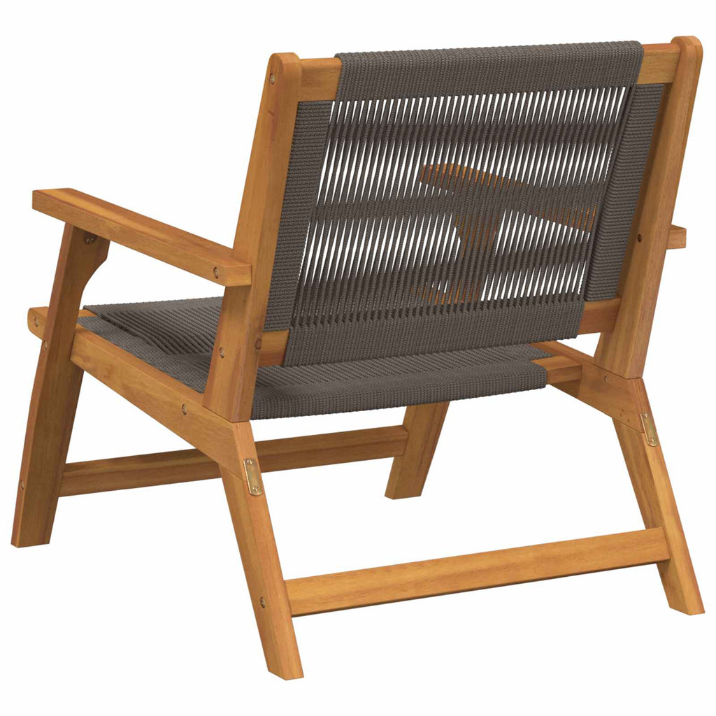 gartenmöbel 2 pcs Grau 67 x 78 x 73 cm Massivholz Akazie