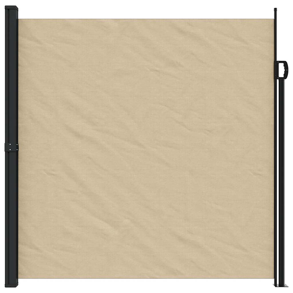 Seitenmarkise Ausziehbar Beige 200x300 cm