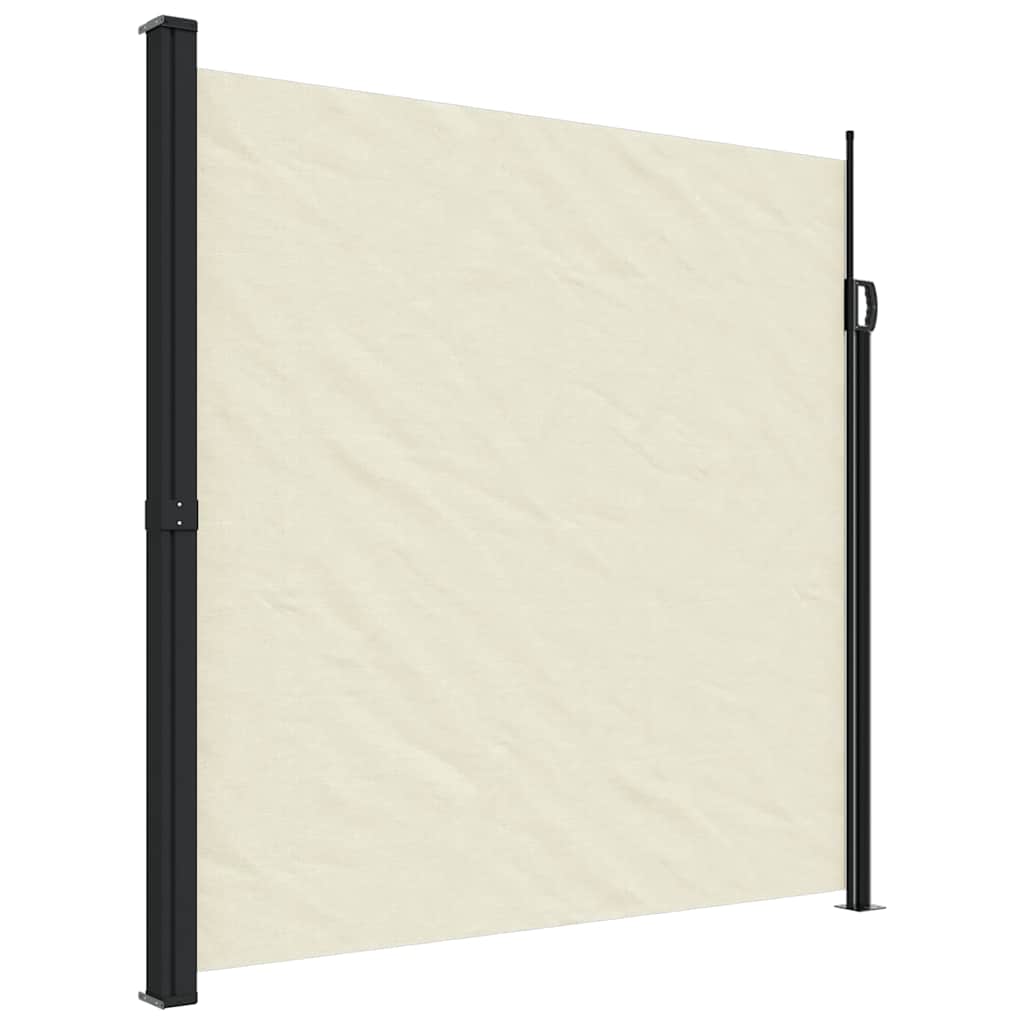 Seitenmarkise Ausziehbar Creme 200x600 cm