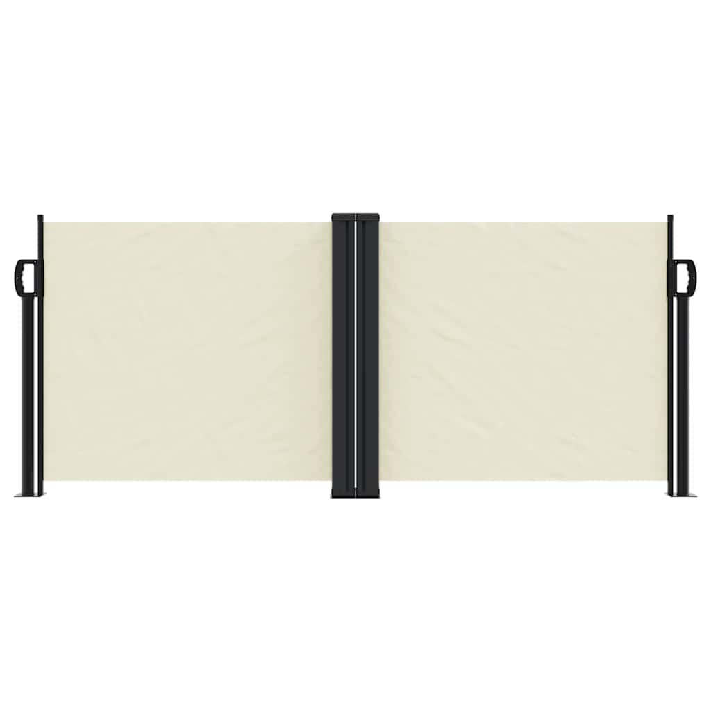 Seitenmarkise Ausziehbar Creme 100x1000 cm