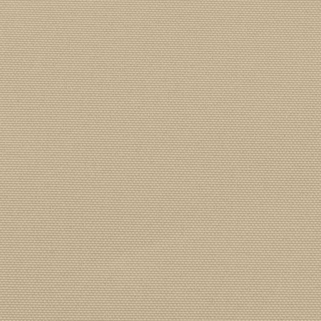 Seitenmarkise Ausziehbar Beige 160x1200 cm