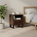 Nachttische 2 Stk. 40x34x46 cm Massivholz Mango