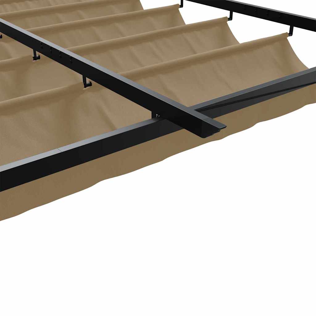 Pavillon 400 x 300 x 200 cm Taupe Polyester