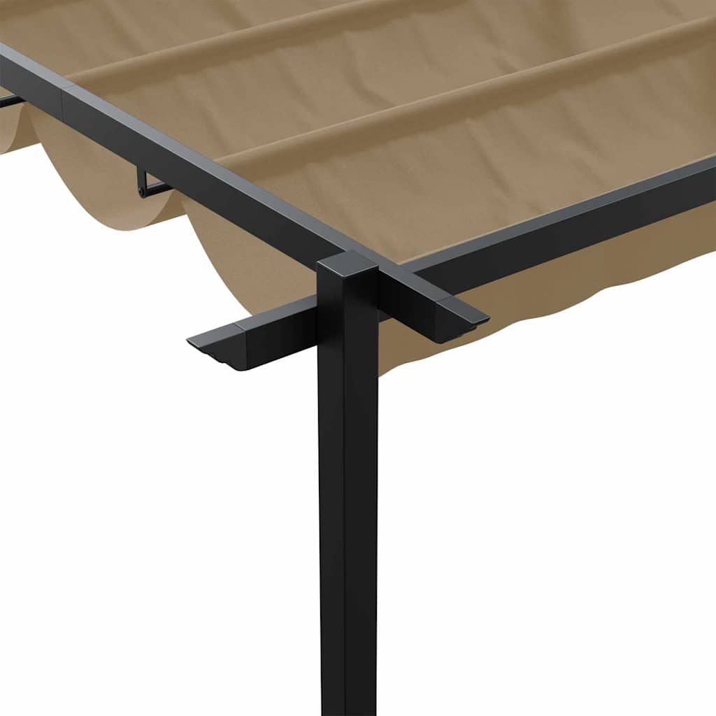 Pavillon 400 x 300 x 200 cm Taupe Polyester