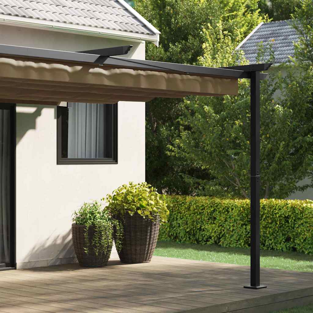 Pavillon 400 x 300 x 200 cm Taupe Polyester