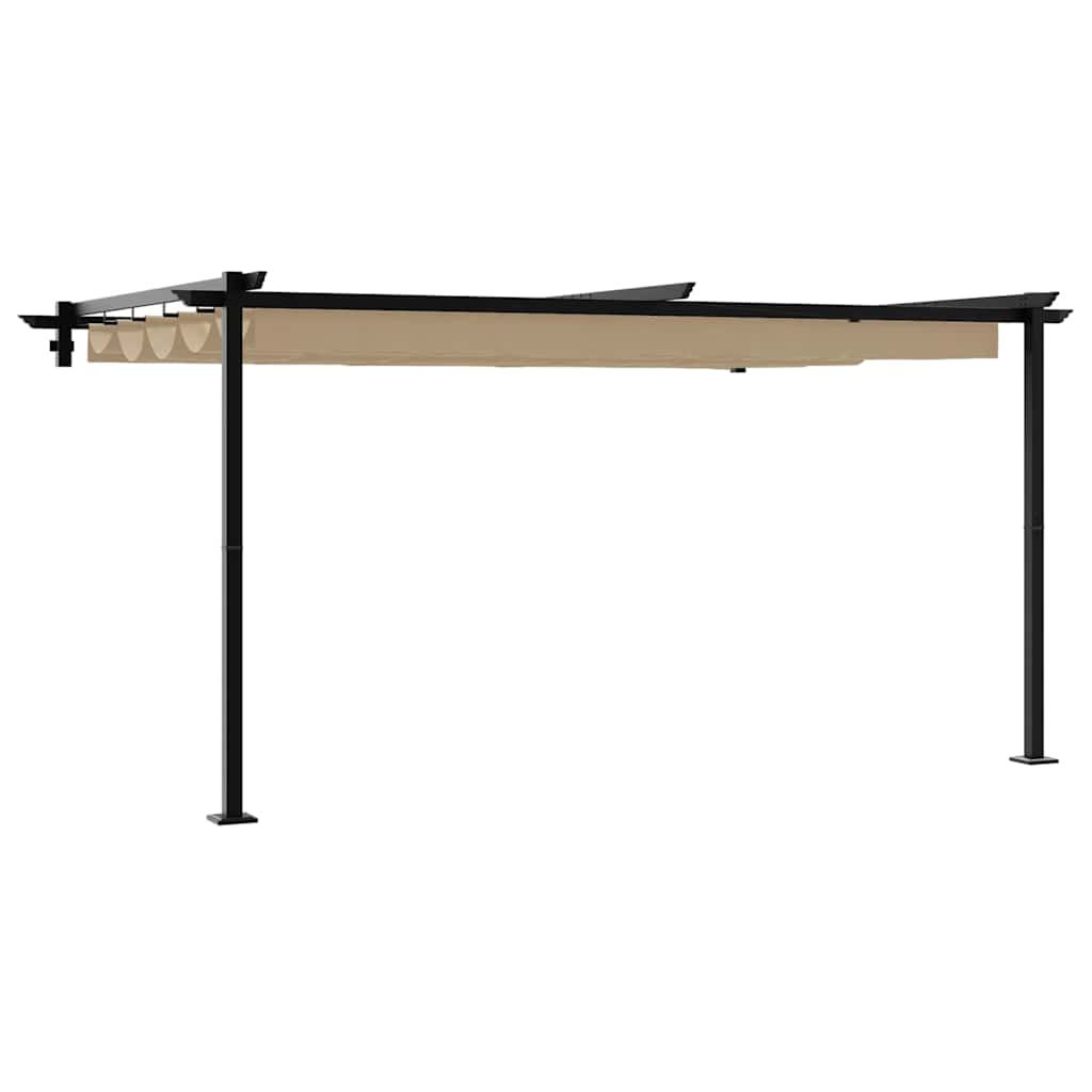 Pavillon 400 x 300 x 200 cm Taupe Polyester