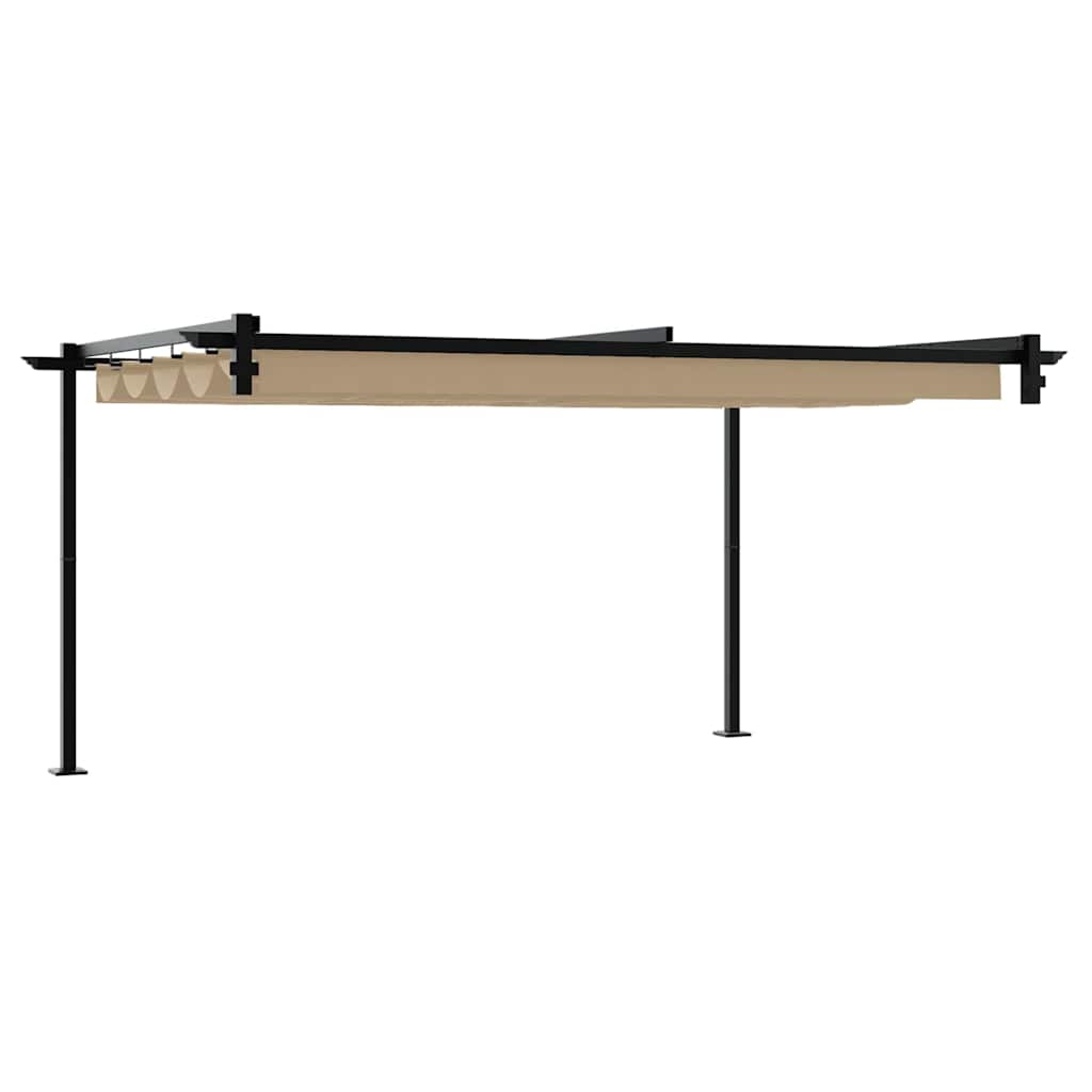 Pavillon 400 x 300 x 200 cm Taupe Polyester