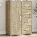 Sideboard Sonoma-Eiche 60x31x84 cm Holzwerkstoff