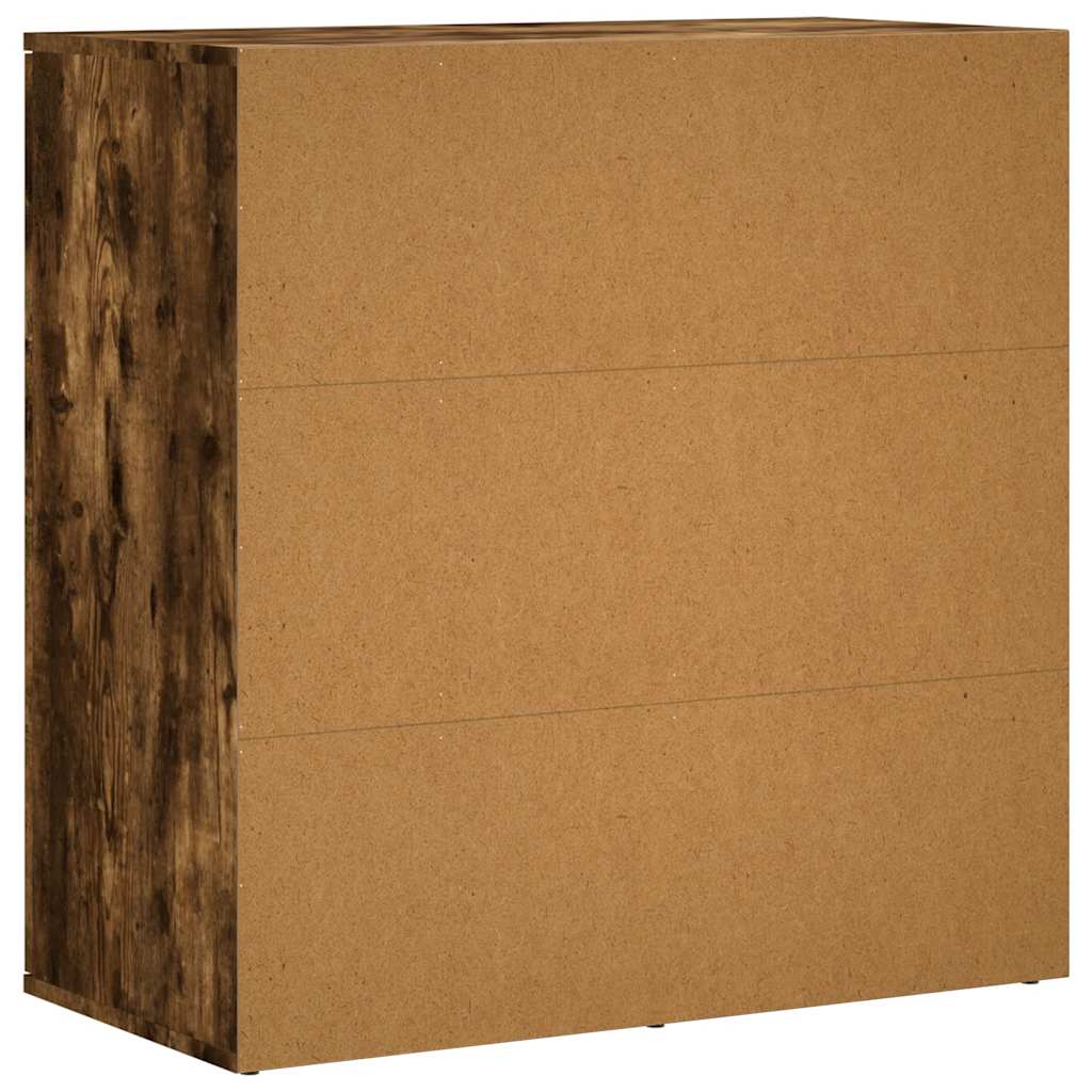 Sideboard Räuchereiche 79x38x80 cm Holzwerkstoff