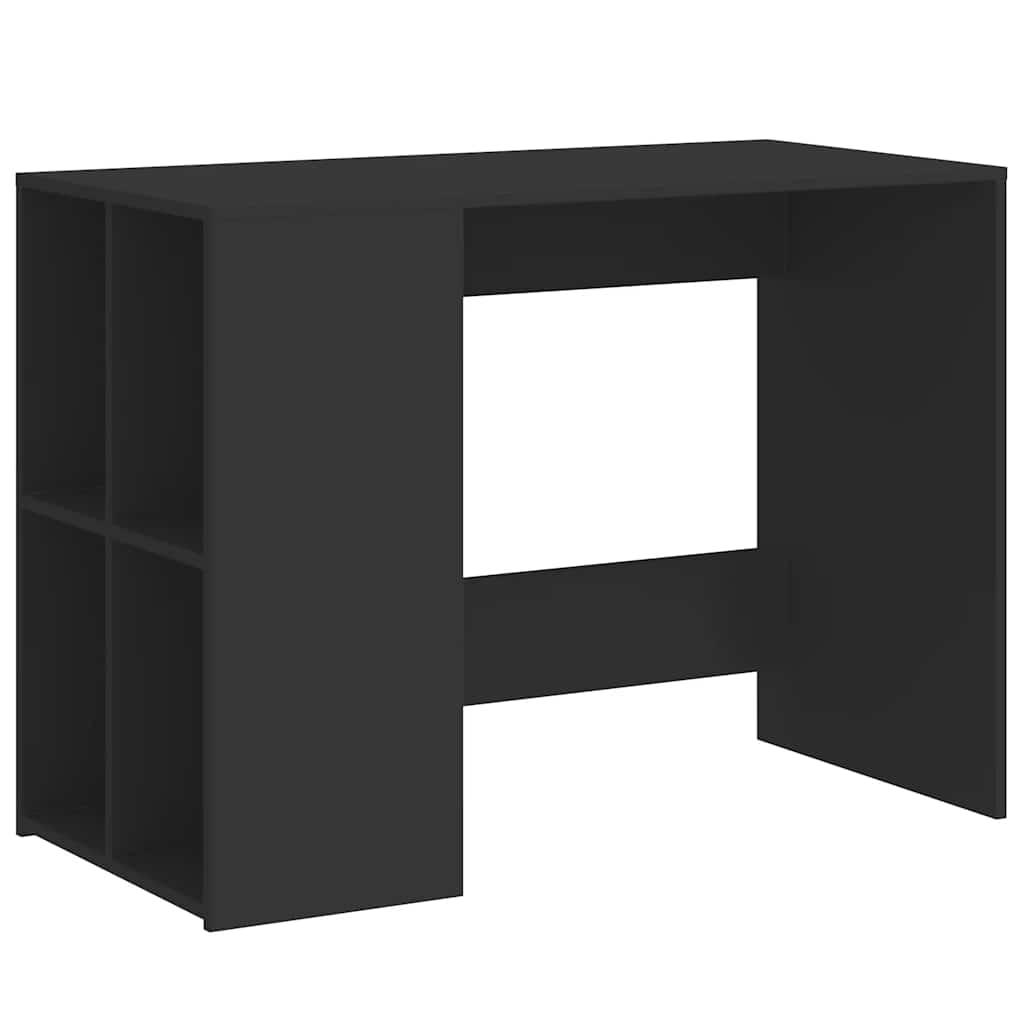 Schreibtisch Schwarz 102x50x75 cm Holzwerkstoff