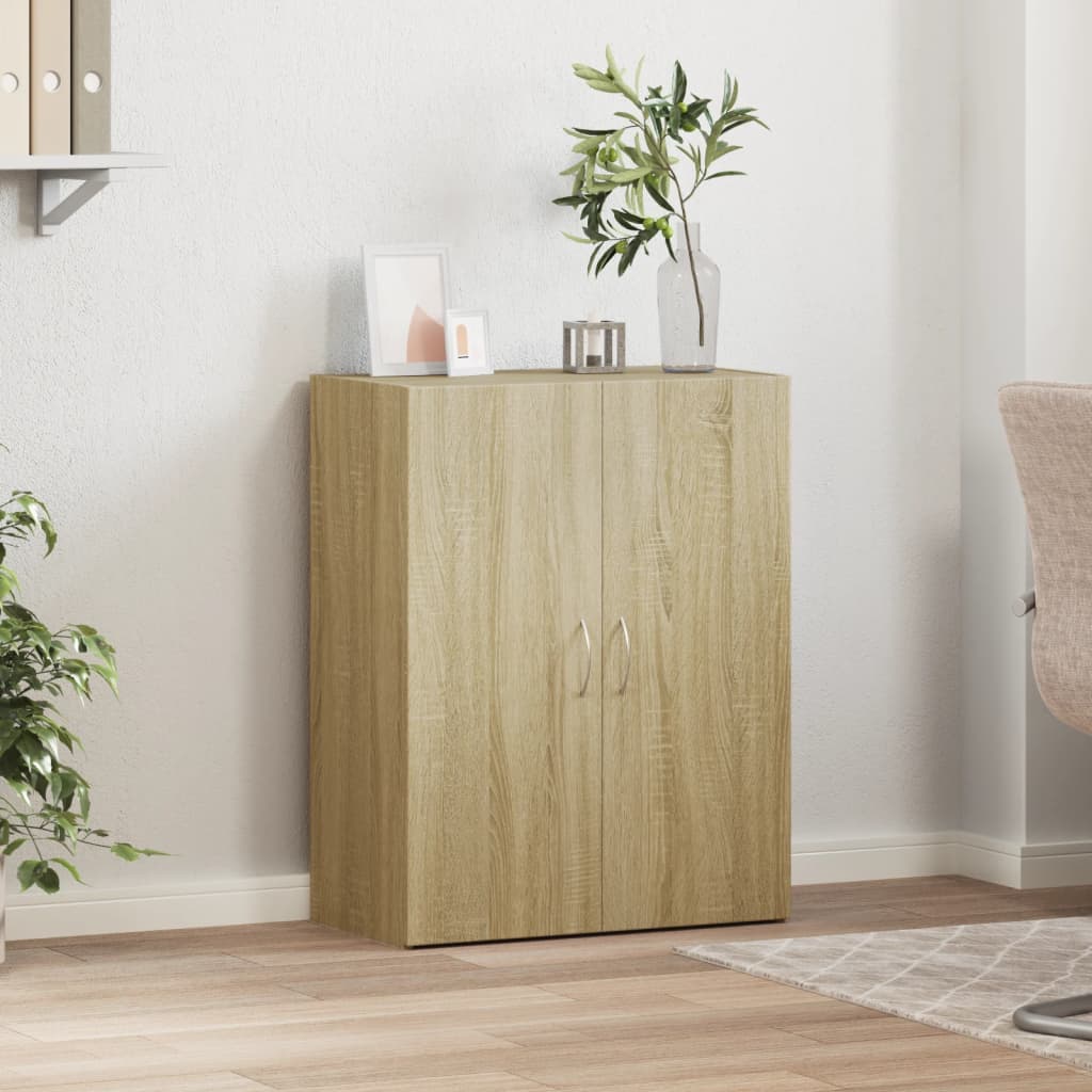 Aktenschrank Sonoma-Eiche 60x32x77,5 cm Holzwerkstoff