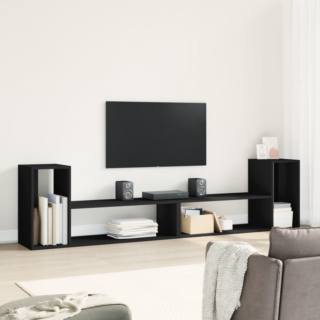 TV-Schränk Schwarz