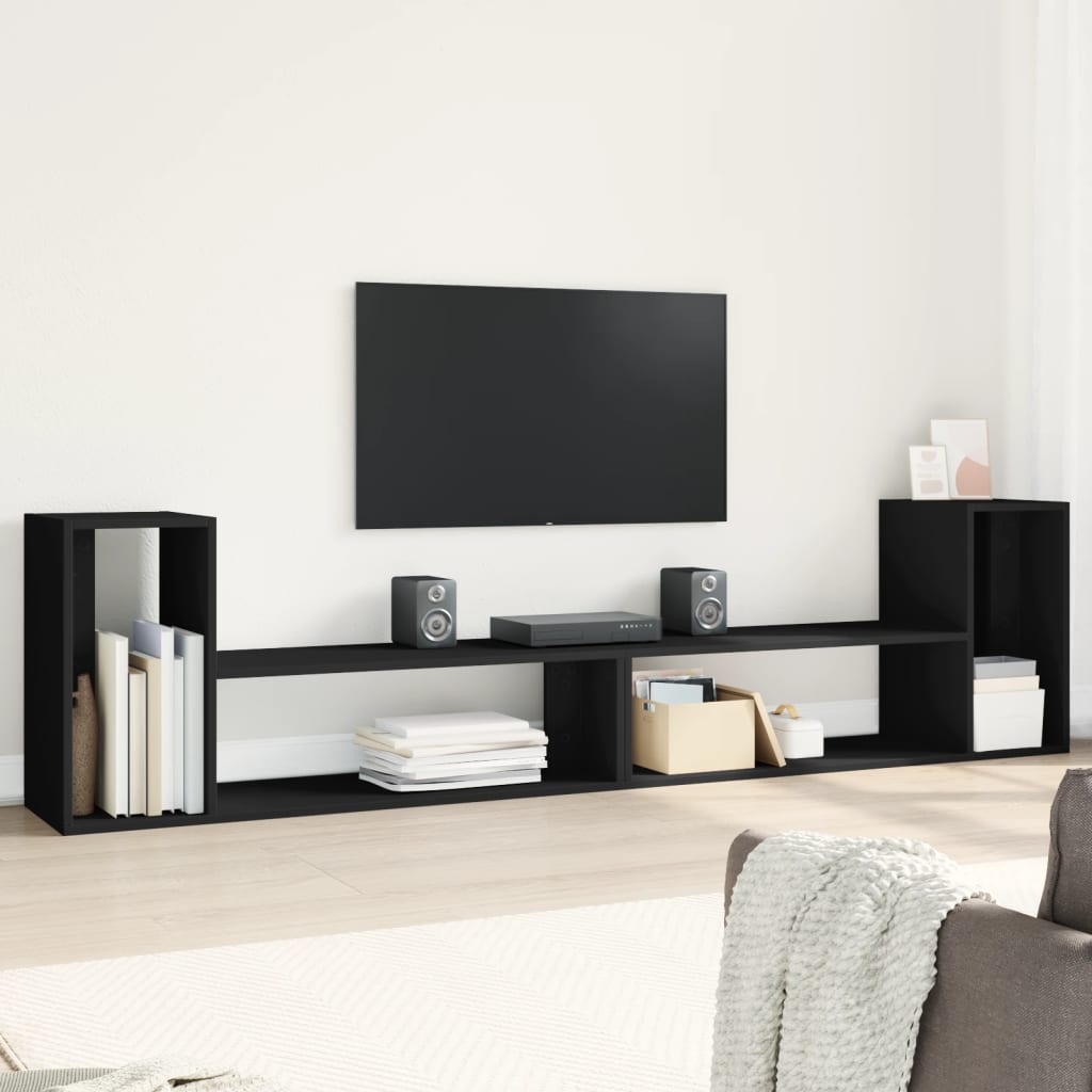 TV-Schränk Schwarz