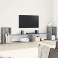 TV-Schränk Betongrau