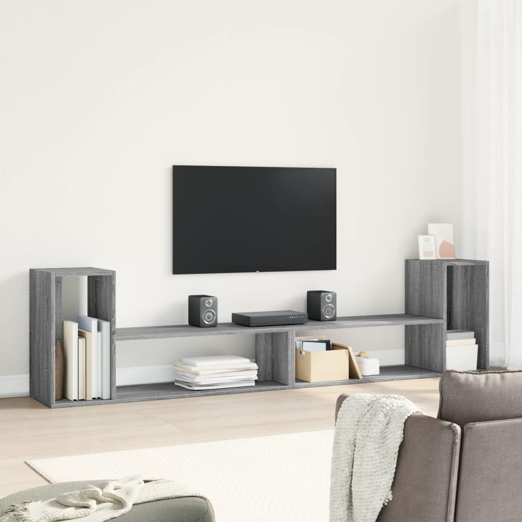 TV-Schränk Grau Sonoma
