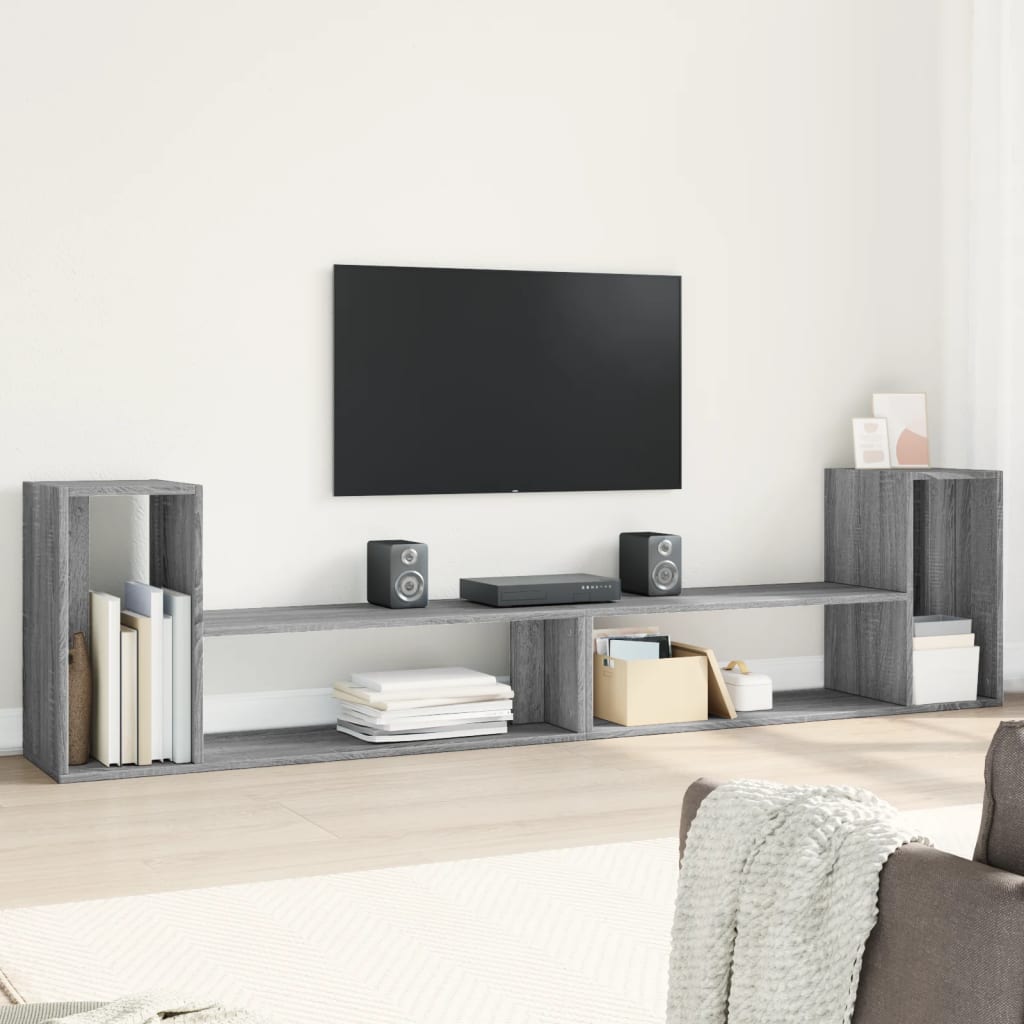 TV-Schränk Grau Sonoma