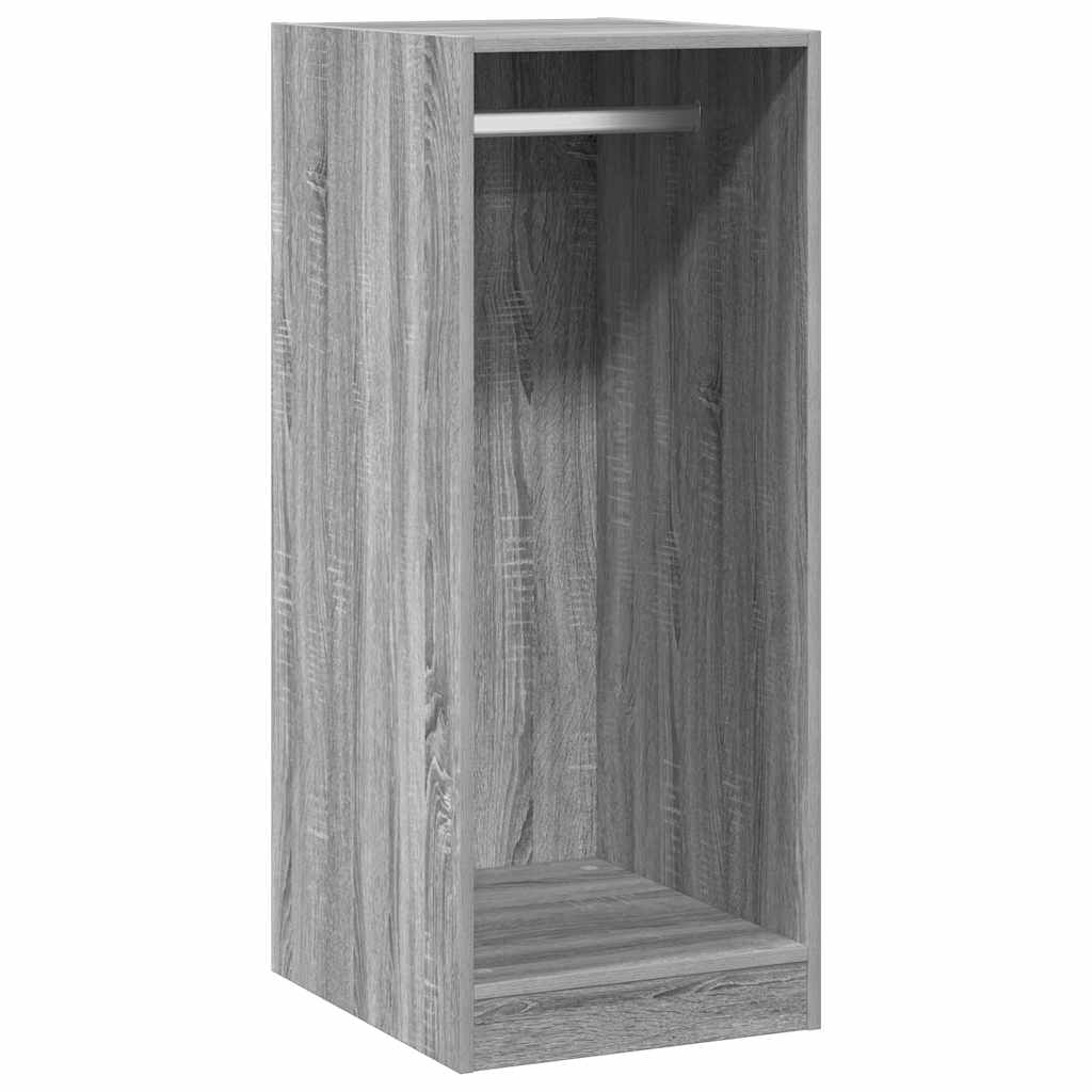 Kleiderschrank Grau Sonoma 48x41x102 cm Holzwerkstoff