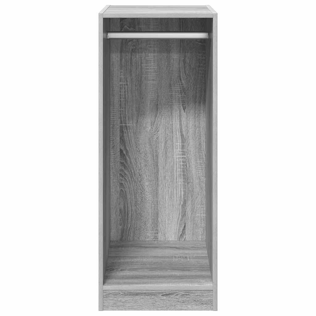Kleiderschrank Grau Sonoma 48x41x102 cm Holzwerkstoff