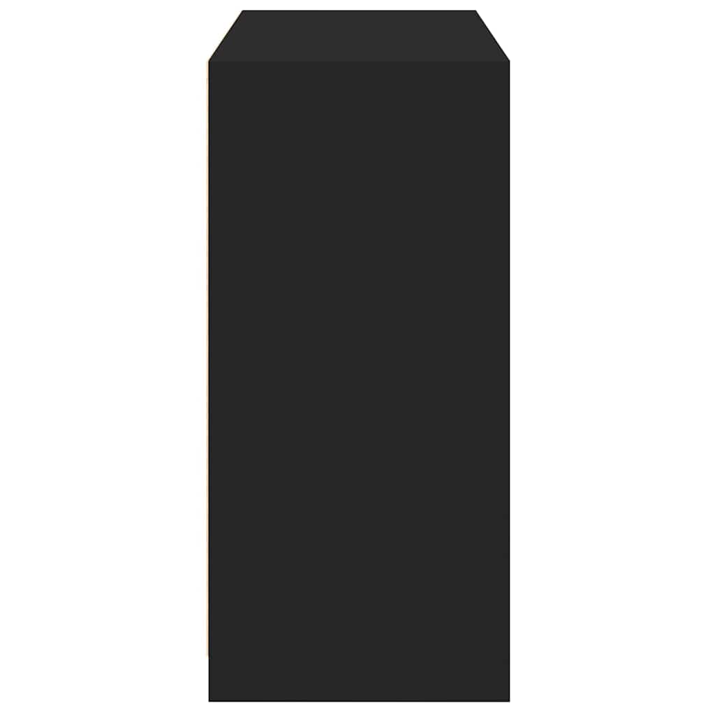 Kleiderschrank Schwarz 77x48x102 cm Holzwerkstoff