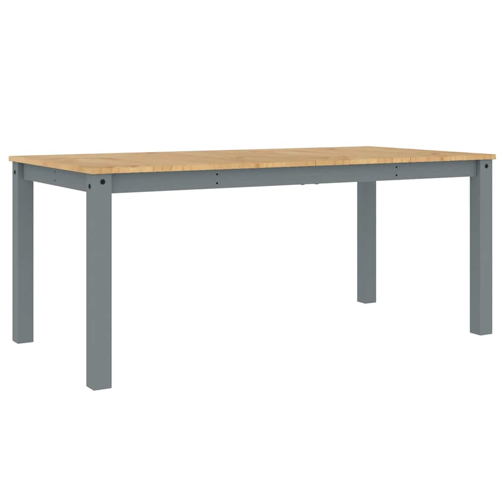 Esstisch PANAMA Grau 180x90x75 cm Massivholz Kiefer