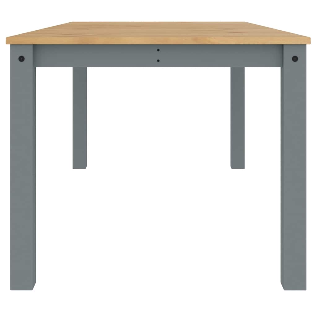 Esstisch PANAMA Grau 180x90x75 cm Massivholz Kiefer