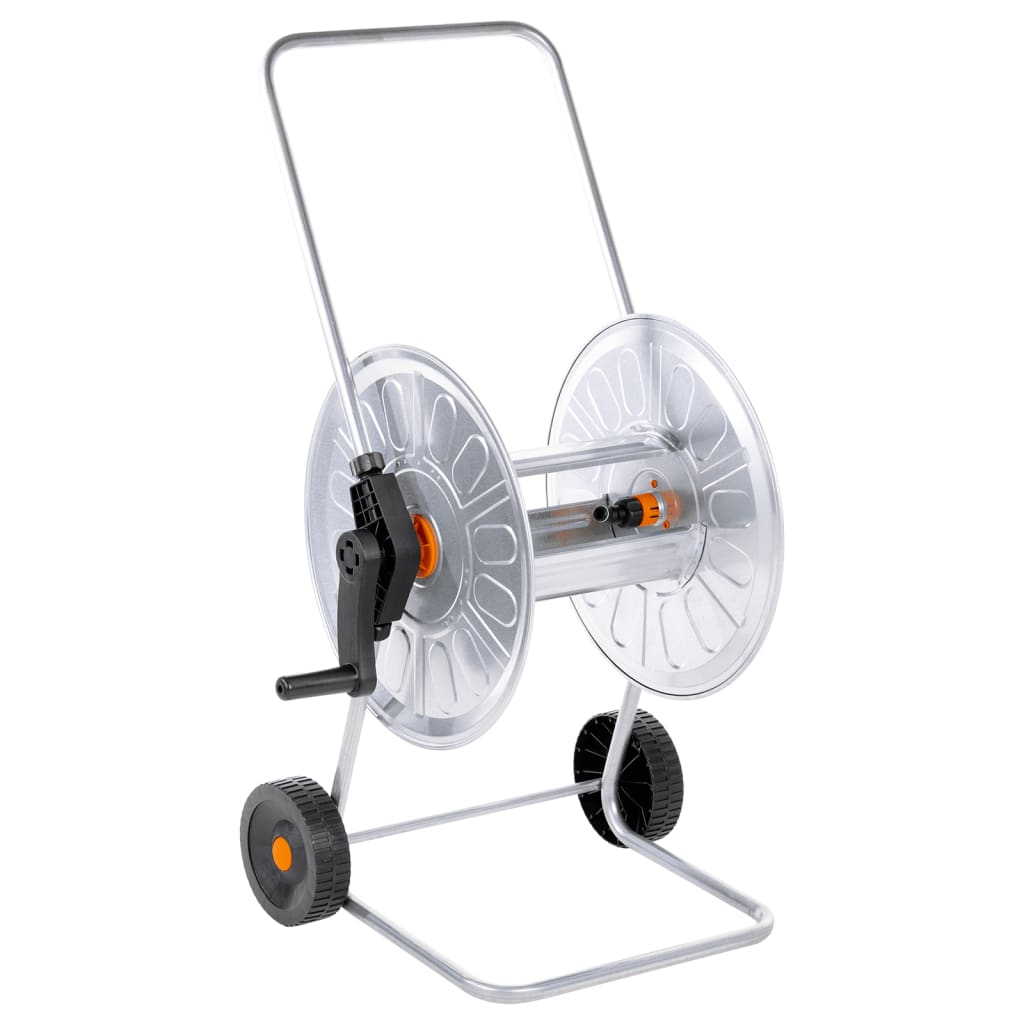 Schlauchwagen für 80 m 1/2" oder 50 m 3/4" Schlauch Stahl
