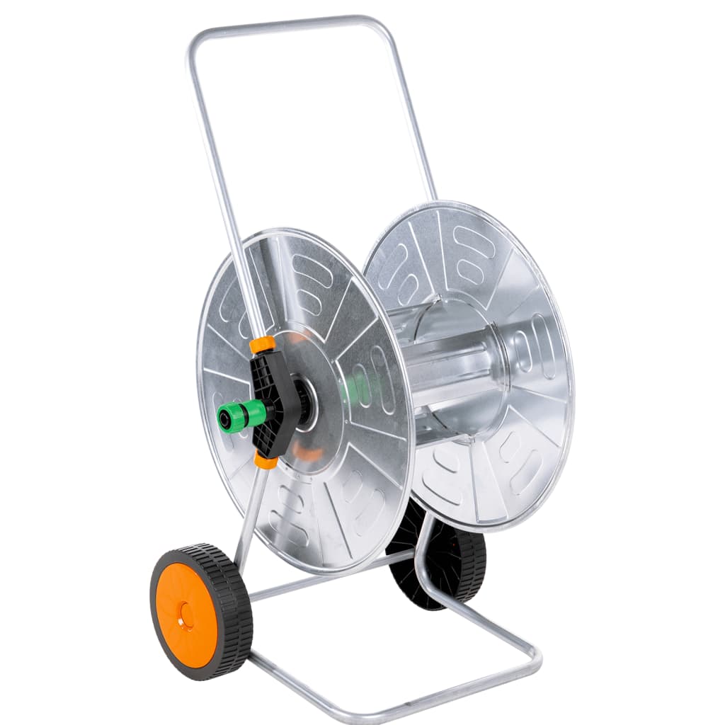 Schlauchwagen für 110 m 1/2" oder 80 m 3/4" Schlauch Stahl