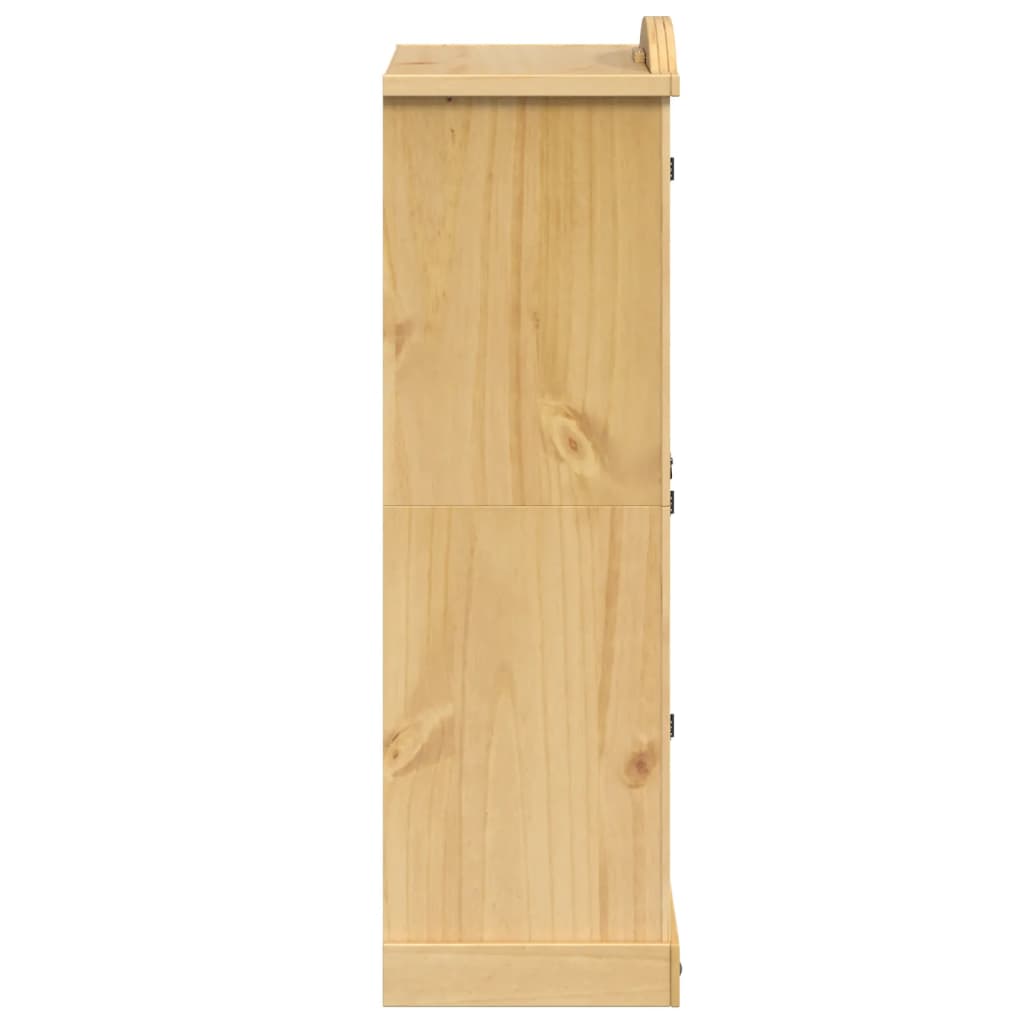 Kleiderschrank „Corona“ 101x52x170 cm Massivholz Kiefer