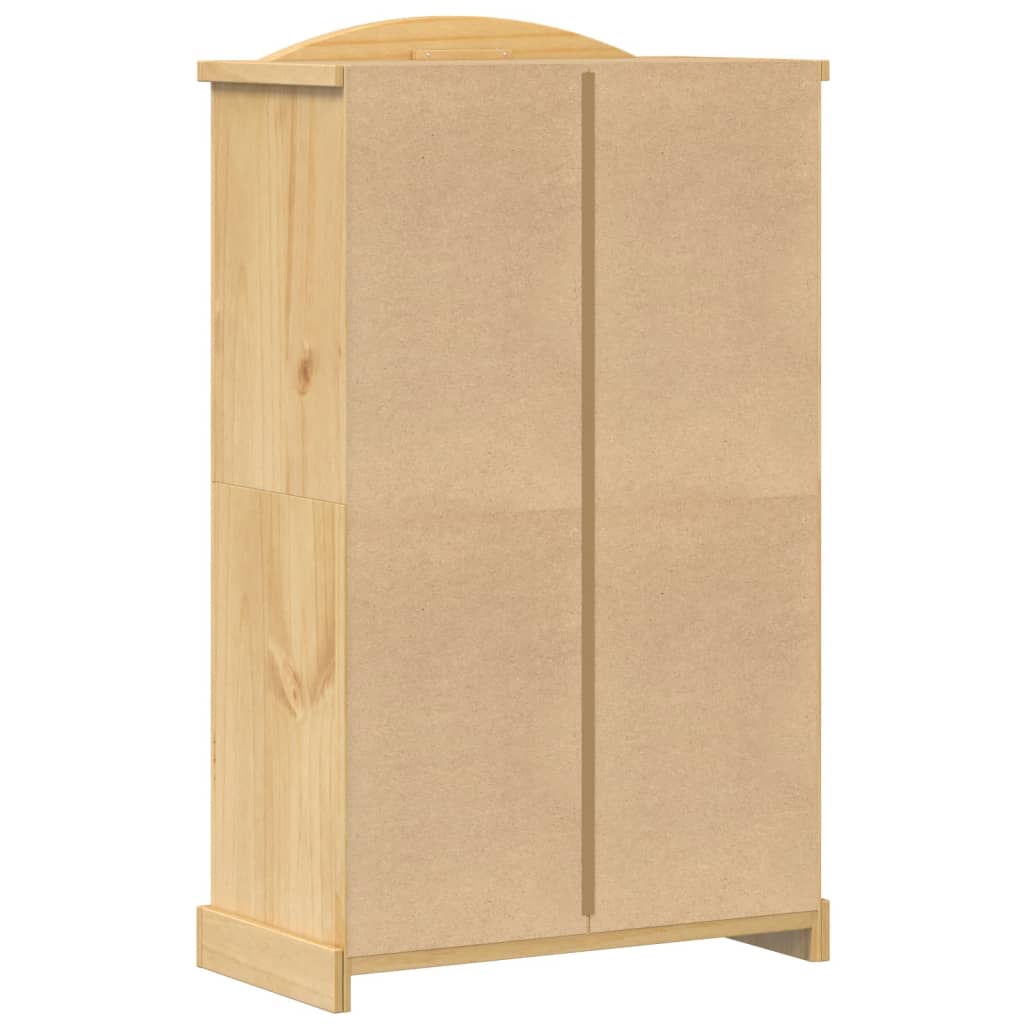 Kleiderschrank „Corona“ 101x52x170 cm Massivholz Kiefer