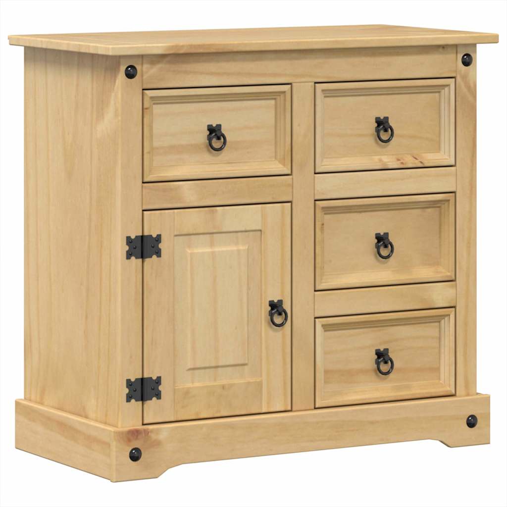 Sideboard Corona 80x40x75 cm Massivholz Kiefer