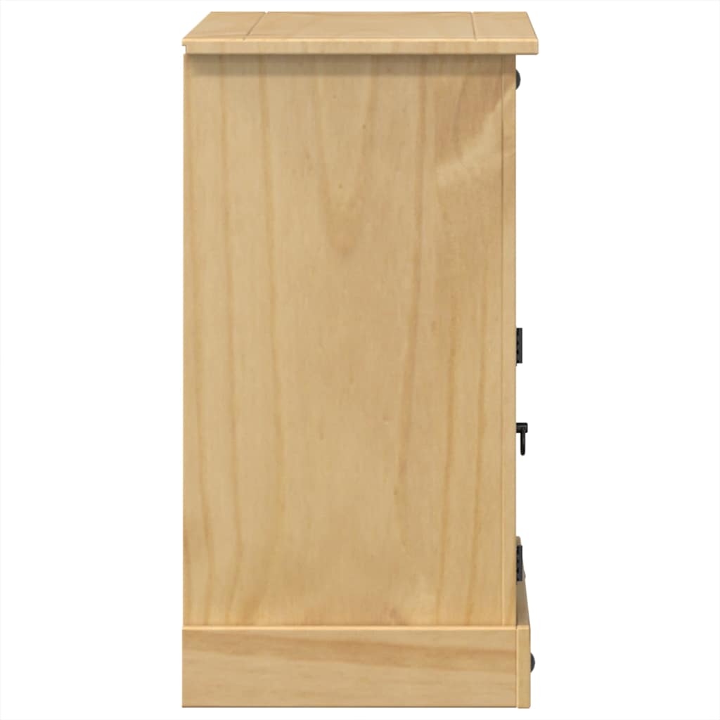 Sideboard Corona 80x40x75 cm Massivholz Kiefer