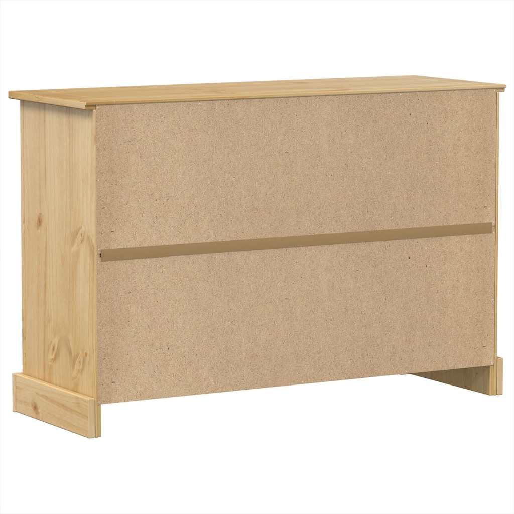Sideboard Corona 112x40x75 cm Massivholz Kiefer