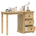 Schminktisch Corona 110x47x75 cm Massivholz Kiefer
