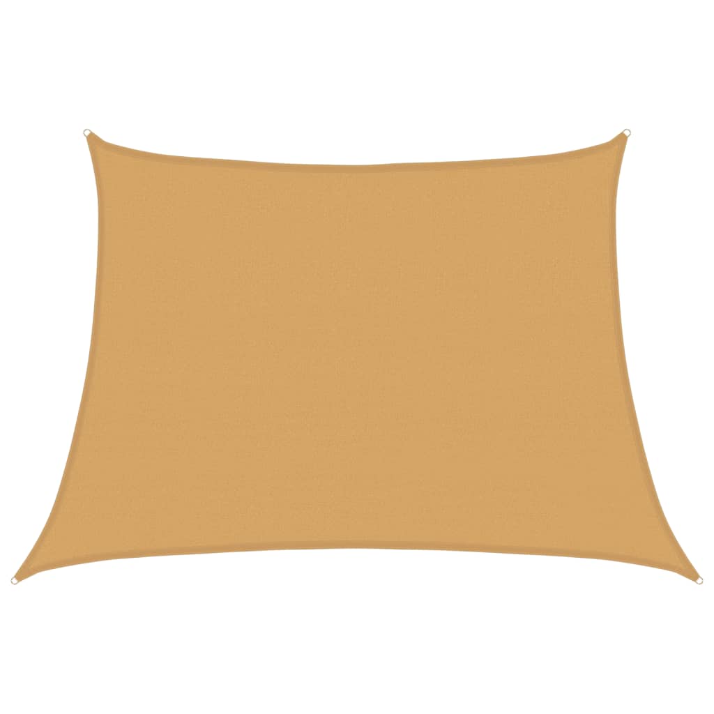 Sonnensegel 160 g/m² Trapez Hellgrau 4/5x3 m HDPE