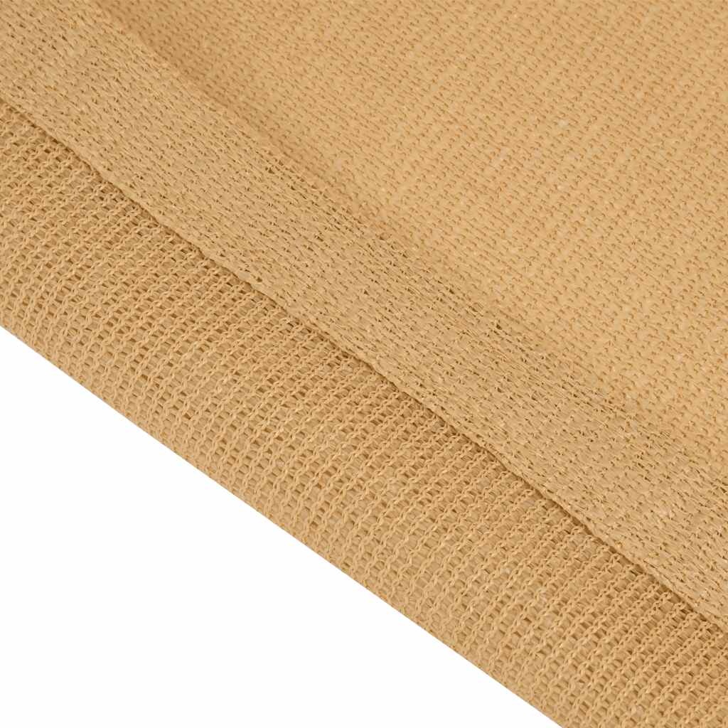 Zeltteppich Sandfarbe 250x350 cm HDPE