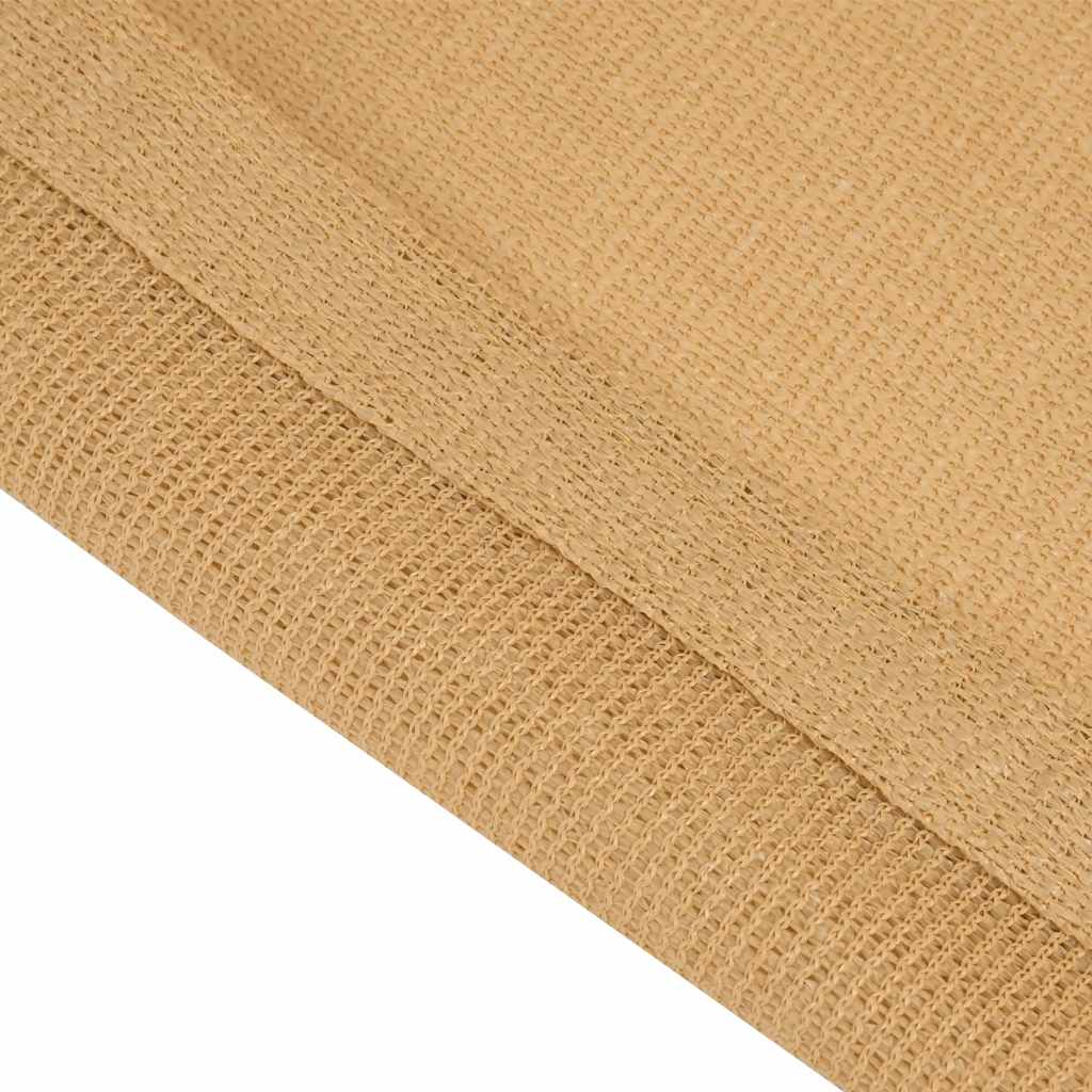Zeltteppich Sandfarbe 300x500 cm HDPE