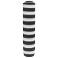Zaunblende Anthrazit und Weiß 2x10 m HDPE 150 g/m²