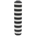 Zaunblende Anthrazit und Weiß 1x10 m HDPE 195 g/m²