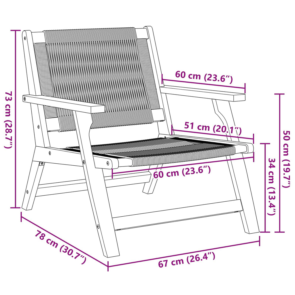 Gartenstühle mit Tisch 3 pcs Grau Massivholz Akazie