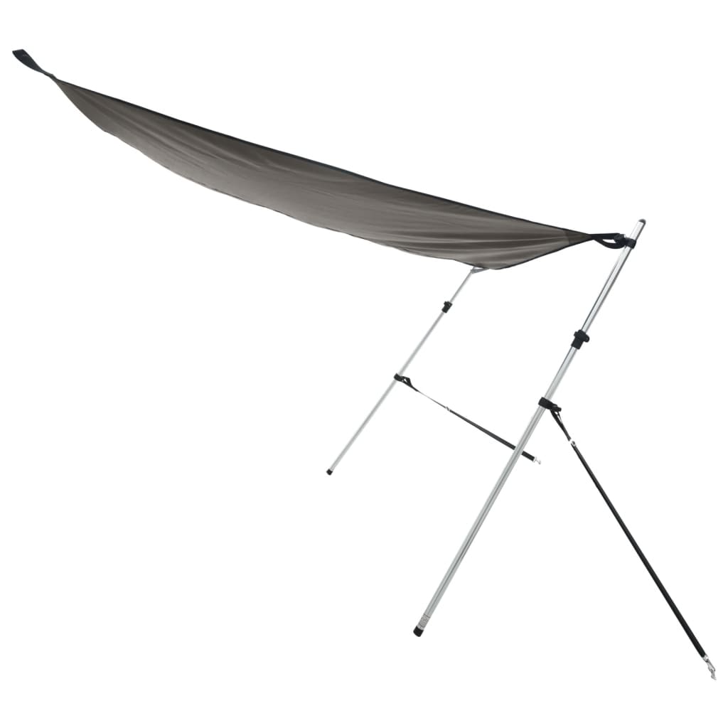 T-Top-Beschattungsverlängerung Anthrazit 174x205x(115-194) cm