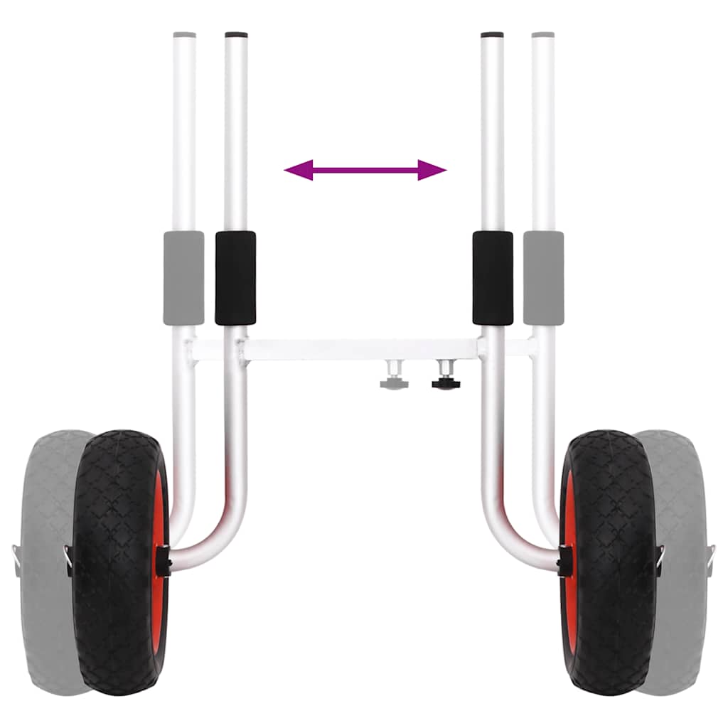 Kajak-Trolley 90 kg Aluminium