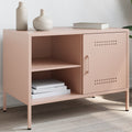 TV-Schrank Rosa 68x39x50,5 cm Stahl