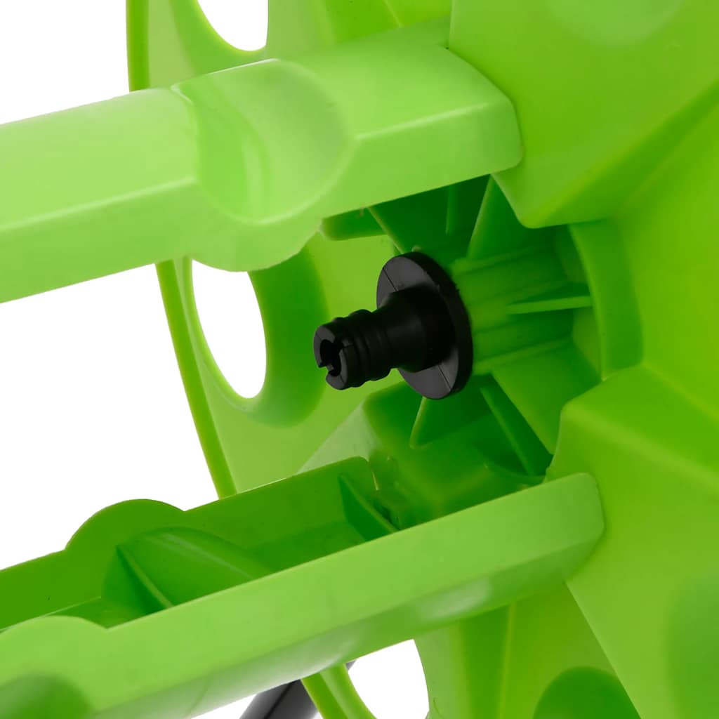 Schlauchwagen für 60 m 1/2" Schlauch Stahl Grün