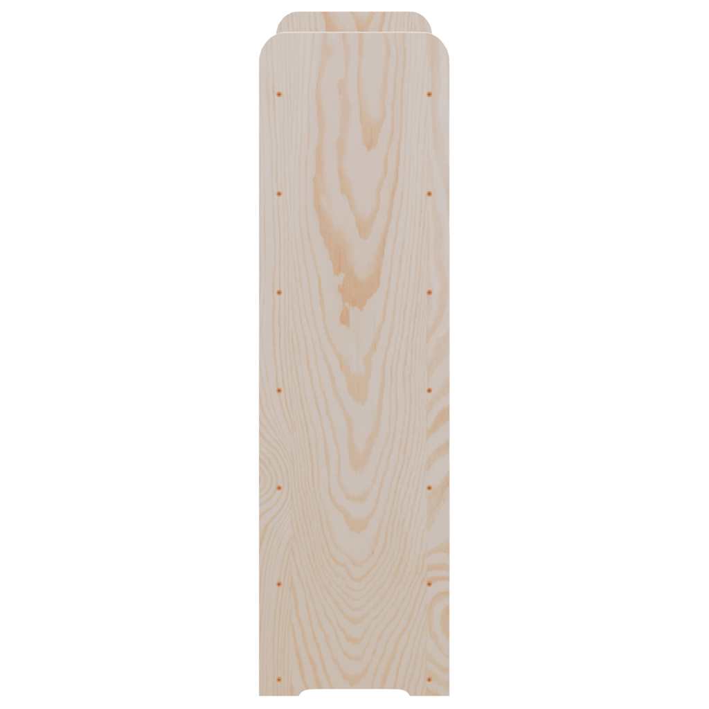 Weinregal mit Oberplatte 67,5x25x87 cm Massivholz Kiefer