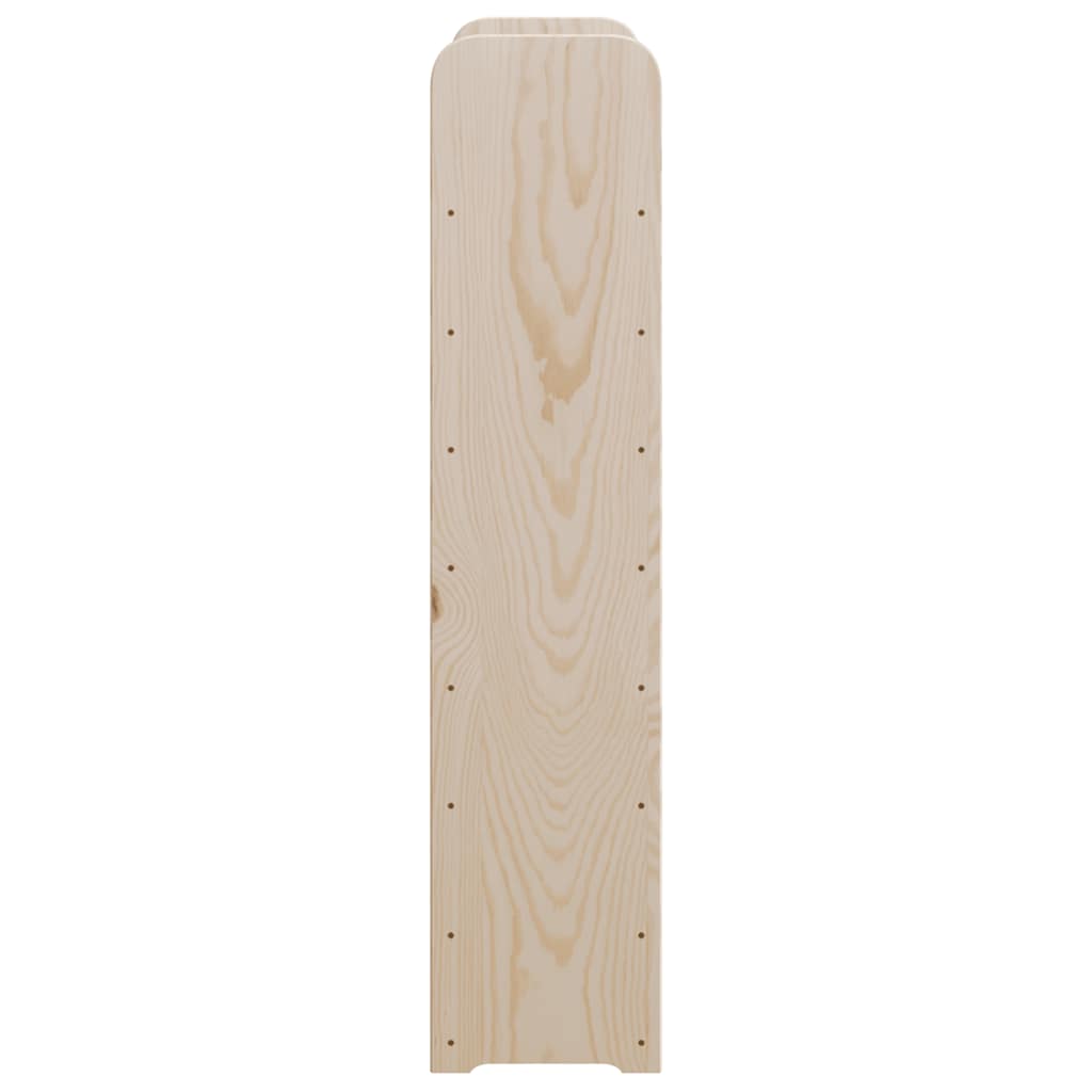 Weinregal mit Oberplatte 72,5x25x111,5 cm Massivholz Kiefer